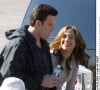 Ben Affleck et Jennifer Lopez, ici photographiés sur le tournage du film "Gigli" à Santa Monica, se sont récemment envolés en vacances romantiques.