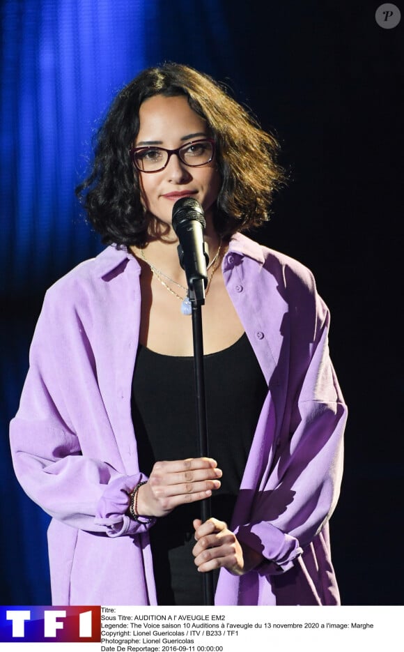 La candidate Marghe dans l'équipe de Florent Pagny a remporté la dixième saison de "The Voice"