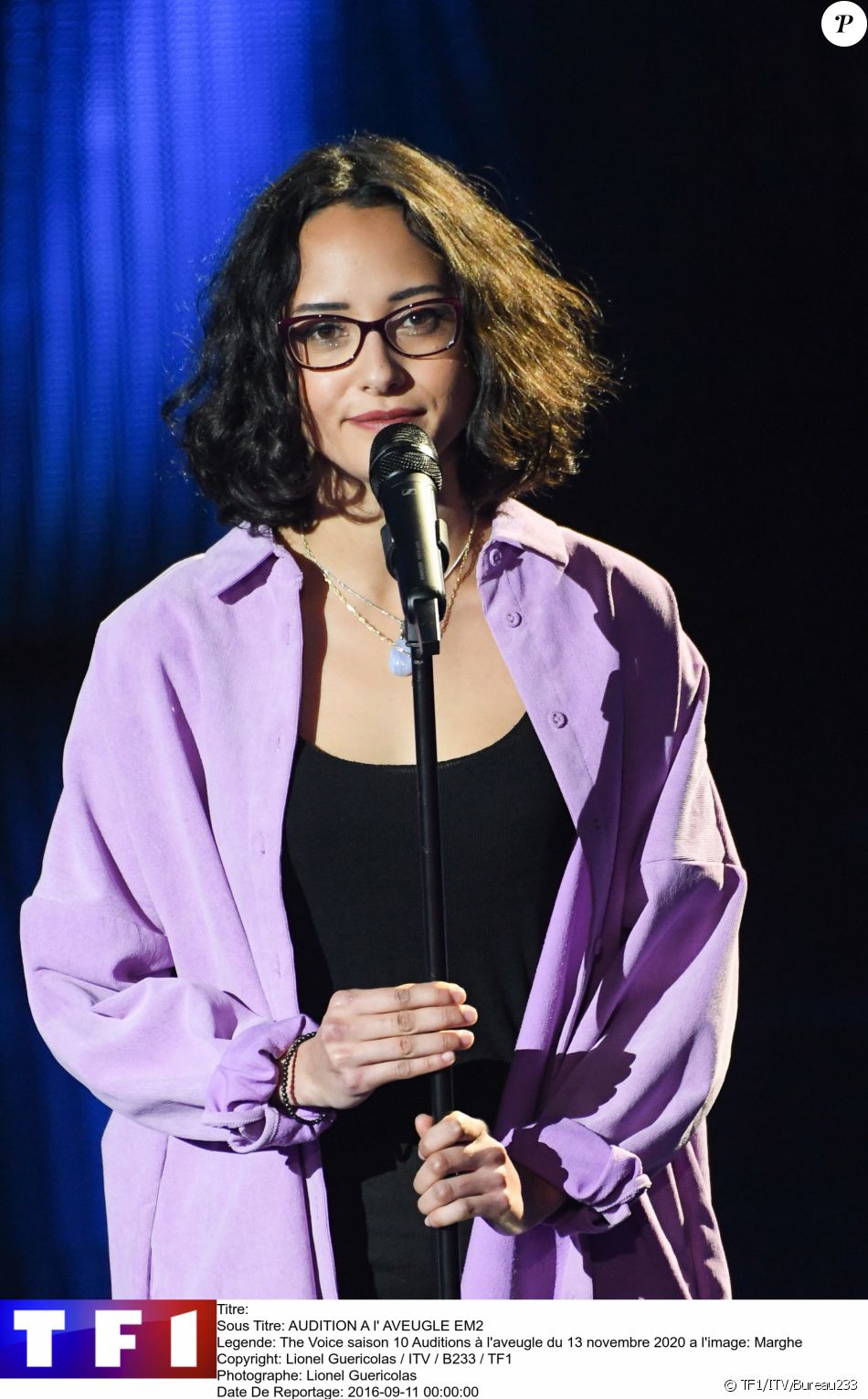 La candidate Marghe dans l'équipe de Florent Pagny a remporté la dixième saison de "The Voice"