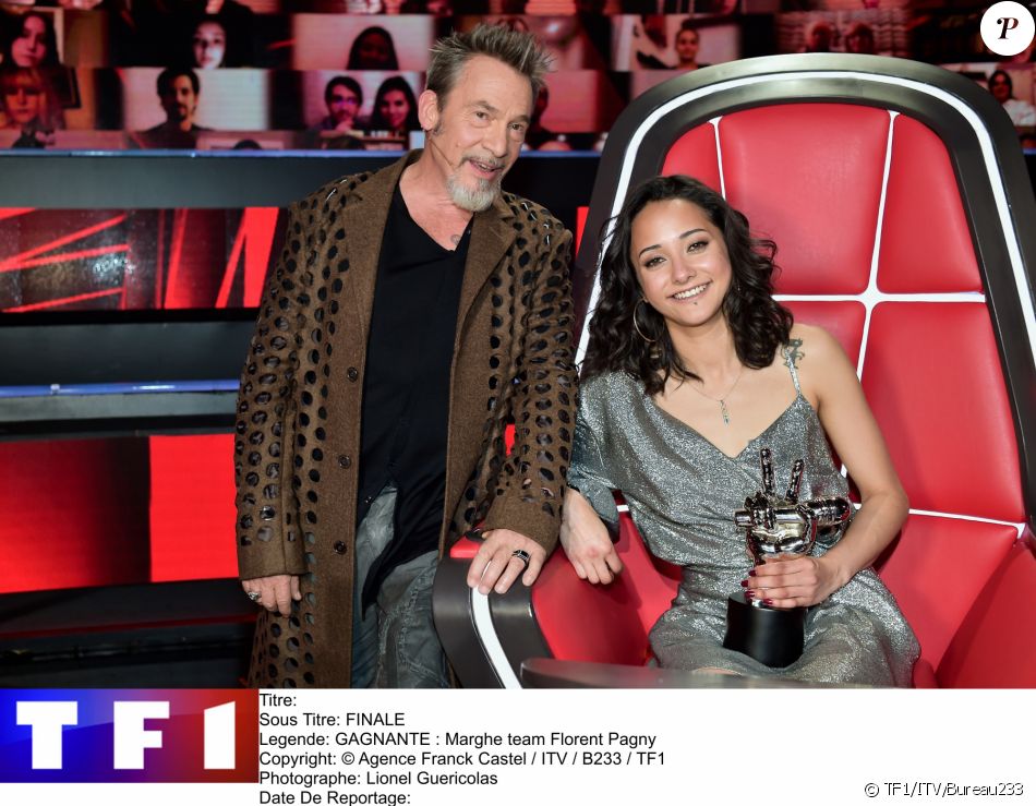 La candidate Marghe dans l'équipe de Florent Pagny a remporté la dixième saison de "The Voice"