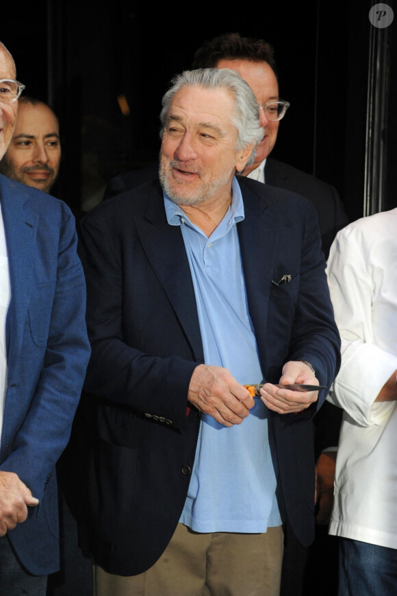 Robert De Niro à l'inauguration du "Nobu Hotel Shoreditch" à Londres, le 15 mai 2018.