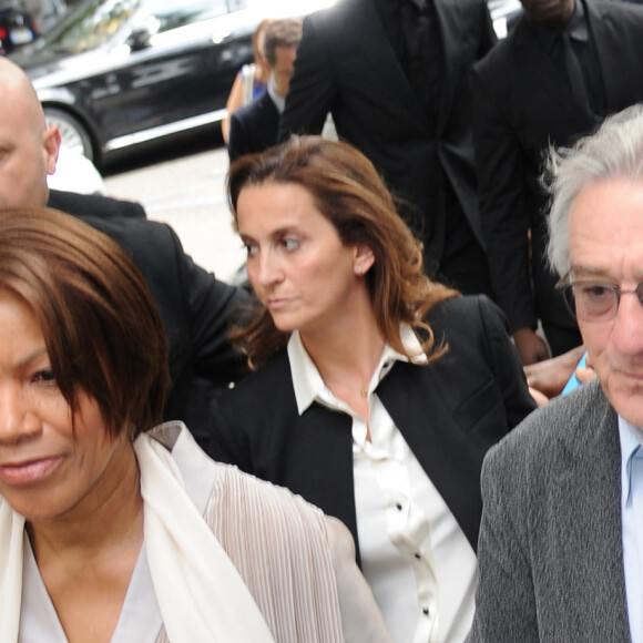 Robert de Niro et son ex femme Grace Hightower sont allés visiter le musée Armani / Silos à Milan, le 23 juin 2015.