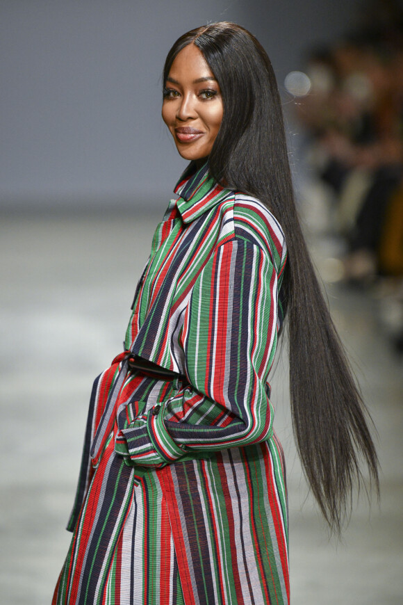 Naomi Campbell - Défilé de mode Kenneth Ize collection prêt-à-porter Automne-Hiver 2020/2021 à Paris le 25 février 2020 