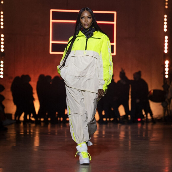 Naomi Campbell - Défile Tommy Hilfiger lors de la Fashion Week à Londres le 16 février 2020. 