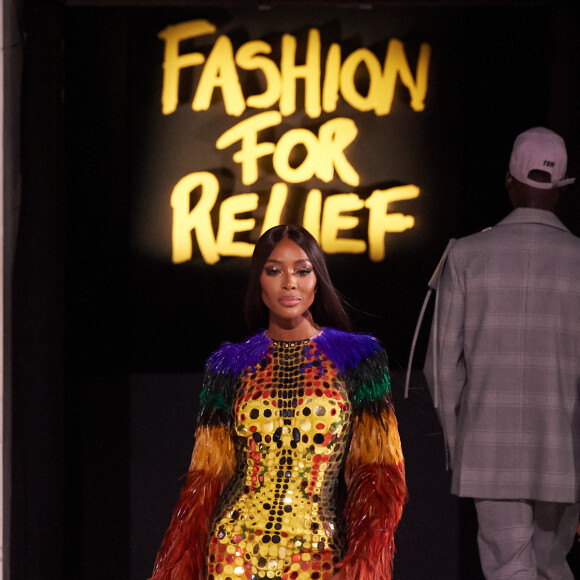 Naomi Campbell - Défilé de mode caritatif "Fashion For Relief" au British Museum à Londres. Le 14 septembre 2019 