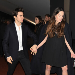 Anouchka Delon (enceinte) et Julien Dereims - Avant-première du film "Toute ressemblance..." au cinéma UGC Ciné Cité Les Halles à Paris, le 25 novembre 2019. © Coadic Guirec/Bestimage 