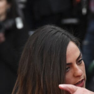 Alain Delon et sa fille Anouchka Delon - Montée des marches du film "A Hidden Life" lors du 72ème Festival International du Film de Cannes, le 19 mai 2019. 