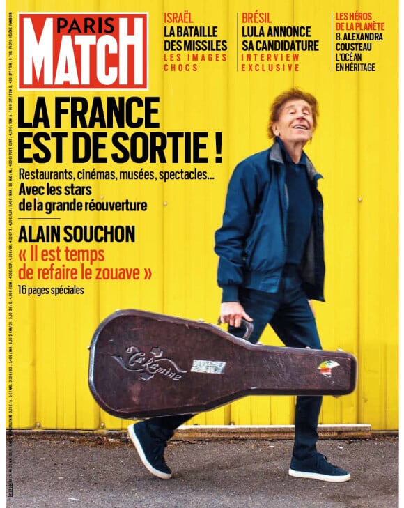 Couverture de "Paris Match", numéro du 20 mai 2021.