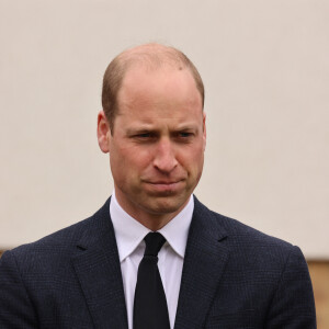 Le prince William, duc de Cambridge et Kate Middleton, duchesse de Cambridge, visitent le centre RAF Air Cadets à Londres, le 21 avril 2021, quelques jours après les obsèques du Prince Philip.