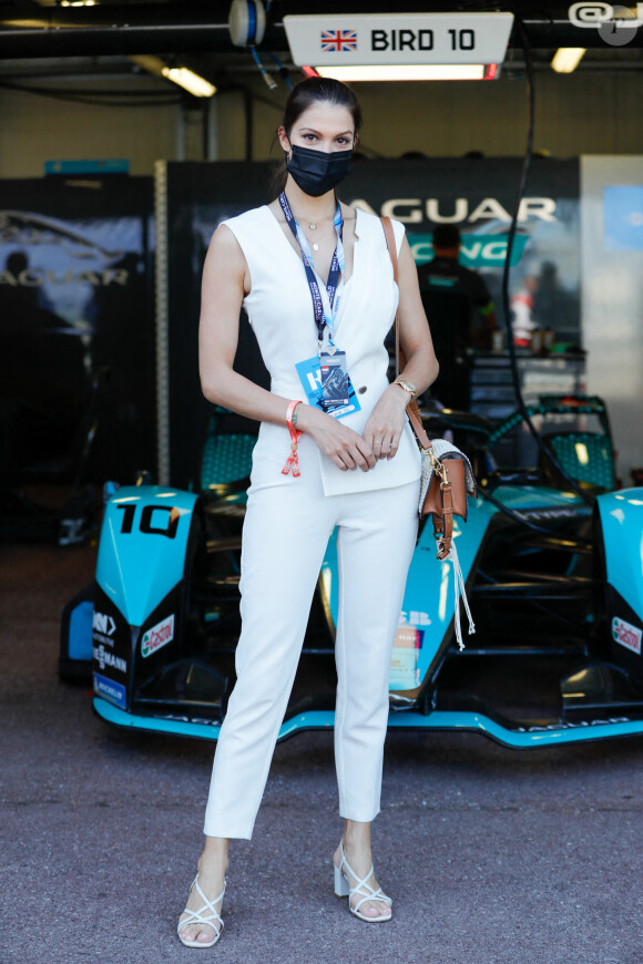 Iris Mittenaere lors du E-Prix De Monaco 2021 le 8 mai 2021. © Claudia Albuquerque / Bestimage