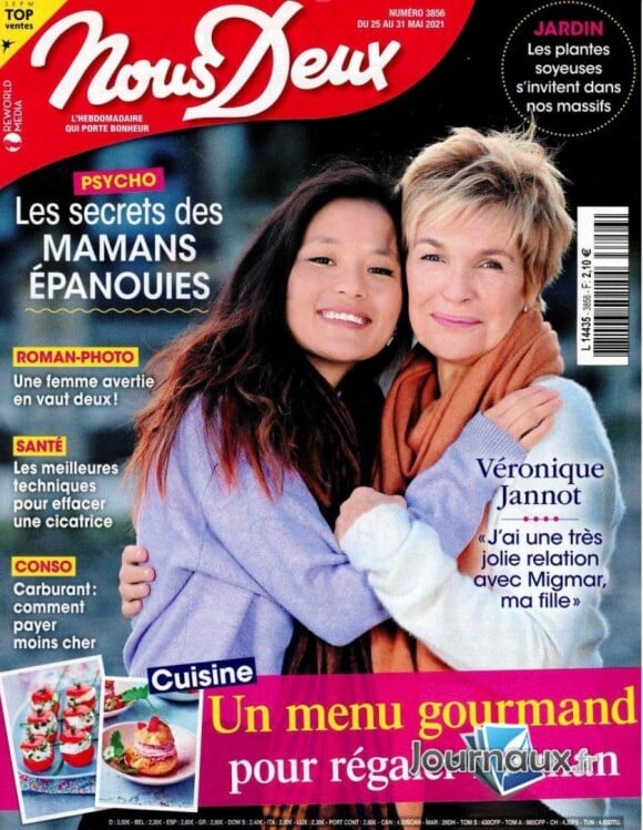 Retrouvez l'interview de Véronique Jannot dans le magazine Nous Deux, n° 3856 du 25 mai 2021.
