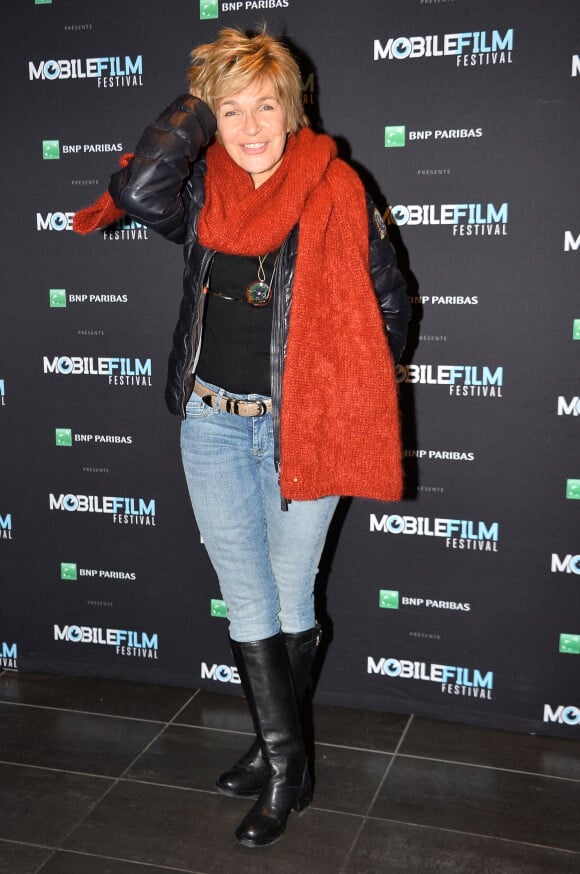 Véronique Jannot - Projection de la sélection officielle et remise des prix lors du Mobile Film Festival au cinéma MK2 Bibliothèque à Paris, le 13 mars 2018. © Veeren/Bestimage
