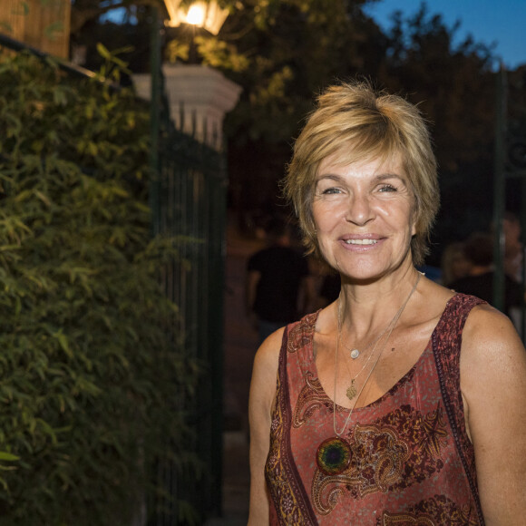Véronique Jannot - Représentation de la pièce de théâtre "L'éveil du chameau" lors du Festival de Ramatuelle, le 7 août 2017. © Cyril Bruneau / Festival de Ramatuelle / Bestimage