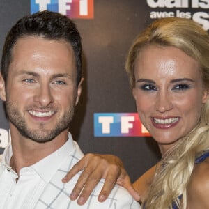 Elodie Gossuin et Christian Millette - Présentation du jury et des couples de "Danse avec les Stars" à Boulogne-Billancourt, le 28 septembre 2017. © Pierre Pérusseau/Bestimage