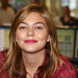 Louane Emera à l'opération Charity Day chez Aurel BCG partners à Paris le 11 septembre 2019. © Gwendoline Le Goff / Panoramic / Bestimage