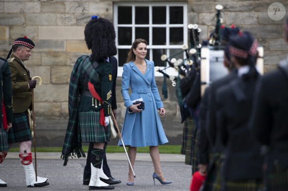 Kate Middleton au palais de Holyroodhouse à Edimbourg le 27 mai 2021. Photo by Jane Barlow/PA Wire/ABACAPRESS.COM