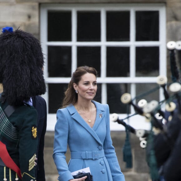 Kate Middleton au palais de Holyroodhouse à Edimbourg le 27 mai 2021. Photo by Jane Barlow/PA Wire/ABACAPRESS.COM