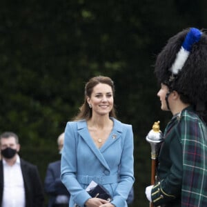 Kate Middleton et le prince William au palais de Holyroodhouse à Edimbourg le 27 mai 2021. Photo by Jane Barlow/PA Wire/ABACAPRESS.COM