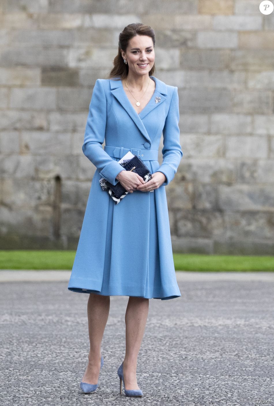 Kate Middleton au palais de Holyroodhouse à Edimbourg le 27 mai 2021. Photo by Jane Barlow/PA Wire/ABACAPRESS.COM