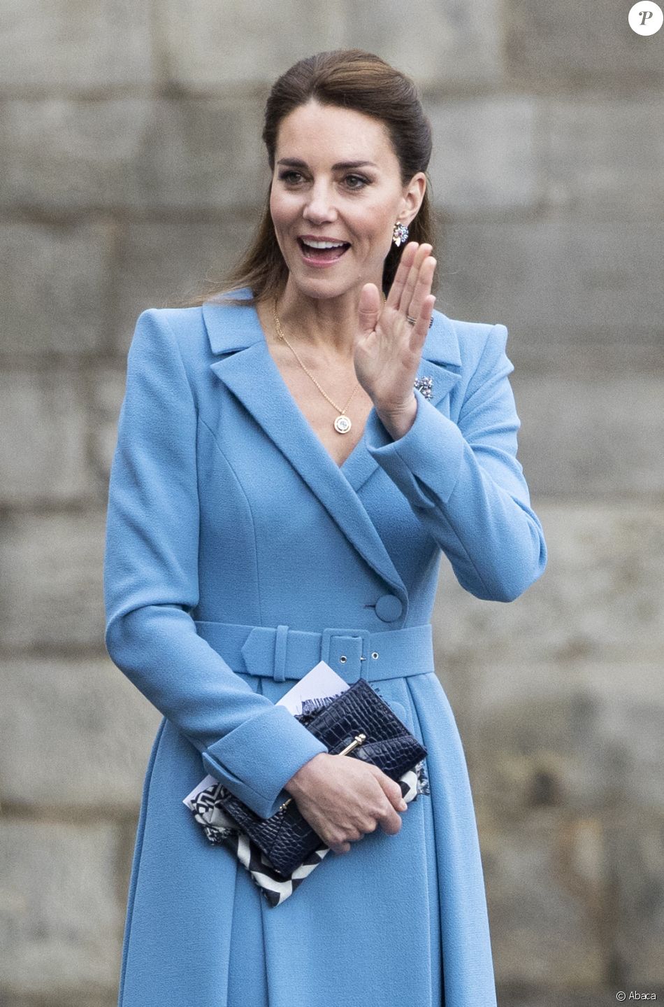 Kate Middleton au palais de Holyroodhouse à Edimbourg le 27 mai 2021. Photo by Jane Barlow/PA Wire/ABACAPRESS.COM