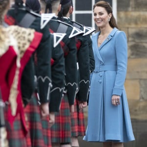 Kate Middleton au palais de Holyroodhouse à Edimbourg le 27 mai 2021. Photo by Jane Barlow/PA Wire/ABACAPRESS.COM