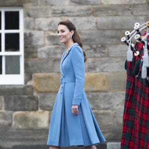 Kate Middleton au palais de Holyroodhouse à Edimbourg le 27 mai 2021. Photo by Jane Barlow/PA Wire/ABACAPRESS.COM