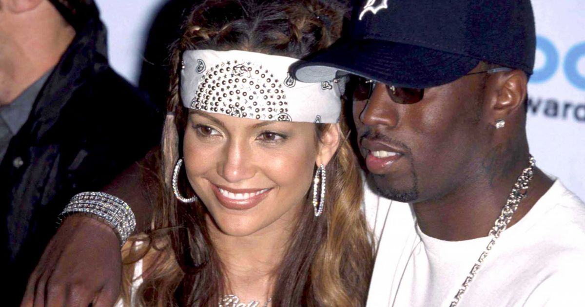 Jennifer Lopez et P. Diddy aux MTV Music Video Awards à New York