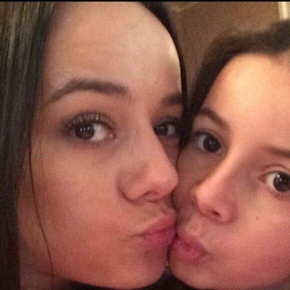 Alizée et sa fille Annily sur Instagram. Le 21 août 2020.