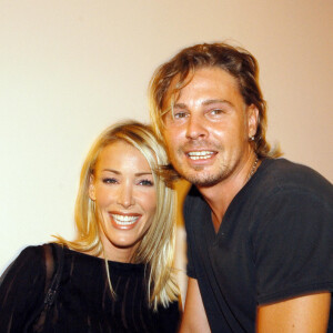 Ophélie Winter et son frère Michael à Paris en 2003.