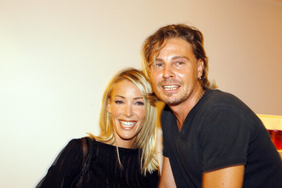 Ophélie Winter et son frère Michael à Paris en 2003.
