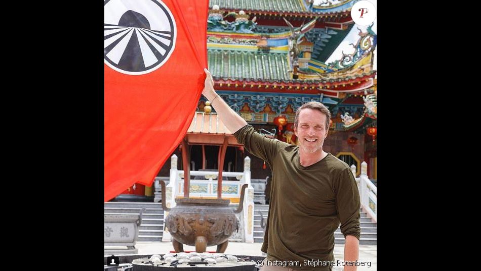 Stéphane Rotenberg, présentateur de "Pékin Express" sur M6 - Instagram, 19 juin 2018