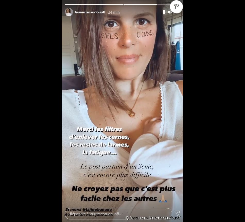 Laure Manaudou sur son nouveau job de mère au foyer : "Franchement, je trouve ça plus dur qu'une carrière sportive."