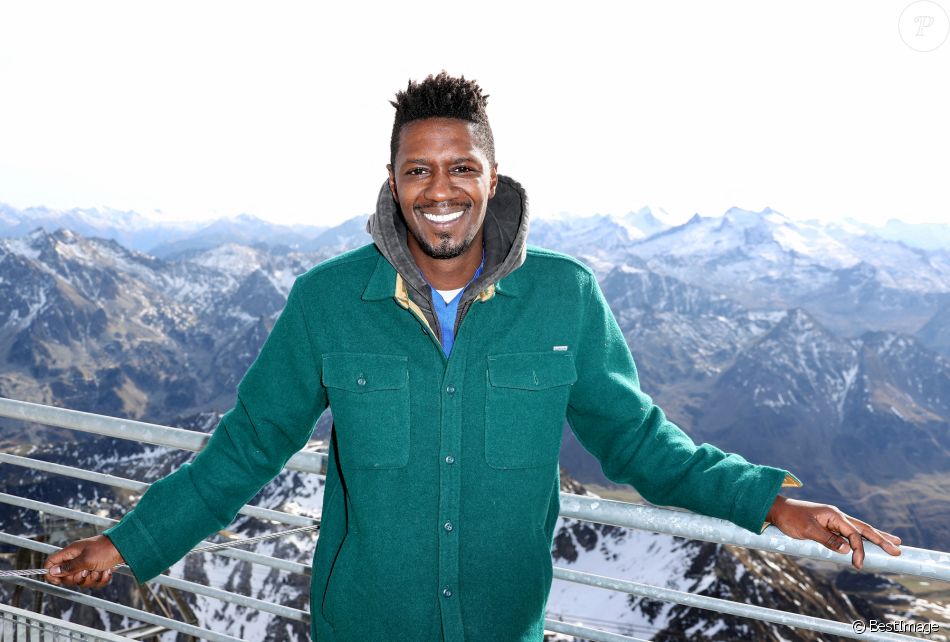 Exclusif - David Baiot - Les people visitent le Pic du Midi à 3000 mètres d'altitude dans les Pyrénnées à l'occasion du Festival des programmes Jeunesse de Lourdes, le 25 octobre 2020.