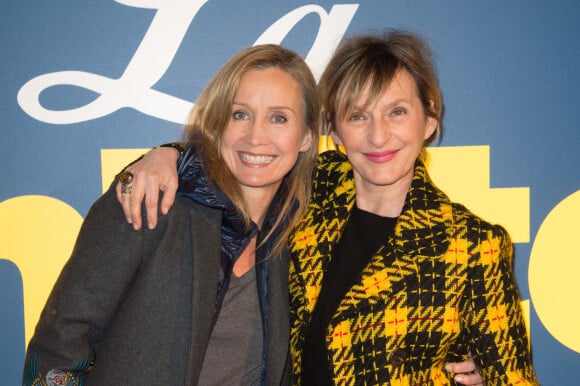 Catherine Marchal et Sophie Mounicot - Première de "La Ch'tite Famille" au cinéma Gaumont-Opéra à Paris, le 14 février 2018. © Guirec Coadic/Bestimage