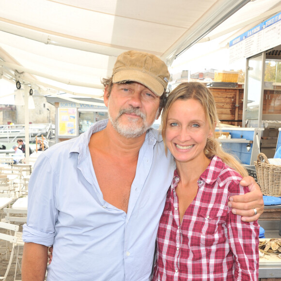 Olivier et Catherine Marchal - 13e Festival de la fiction TV de La Rochelle. © Guillaume Gaffiot /Bestimage