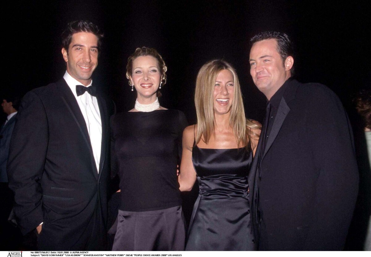 Photo Lisa Kudrow Jennifer Aniston Matthew Perry Et David Schwimmer