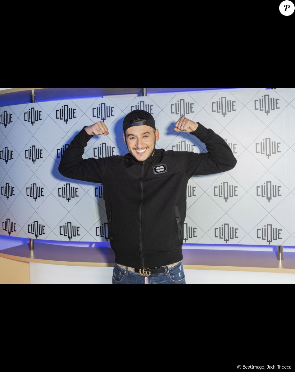 Exclusif - Soso Maness (Sofiane Hakim) - Enregistrement de l'émission "Clique X", présentée par M.Achour et diffusée sur Canal+ le 14 mai. Le 5 mai 2021 © Jack Tribeca / Bestimage