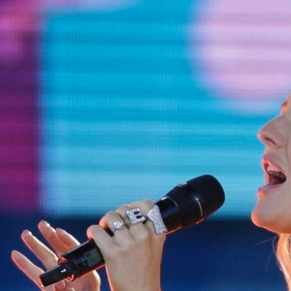 Ellie Goulding se produit au Good morning America Summer Concert à New York, le 13 juin 2019.