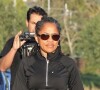 Doria Ragland va faire son jogging à Los Angeles, le 9 janvier 2020.
