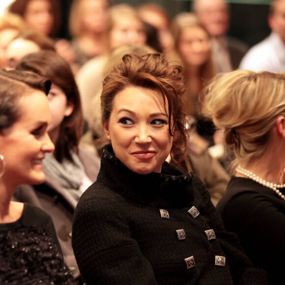 Laeticia Hallyday et Laura Smet à Paris en 2011.