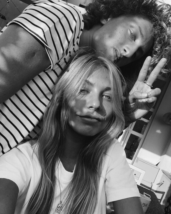 Stella Belmondo et Joalukas Noah sur Instagram.