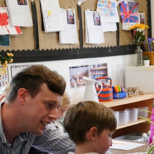 Catherine (Kate) Middleton, duchesse de Cambridge, et la Première Dame des États-Unis Jill Biden lors d'une visite à la "Connor Downs Academy à Hayle, Cornouailles, Royaume Uni, 11 juin 2021, lors du sommet du G7. 