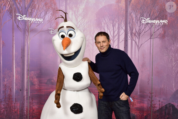 Marc-Olivier Fogiel - People lors du lancement des nouvelles attractions au parc Disneyland à Paris. Le 16 novembre 2019 © Disney via Bestimage