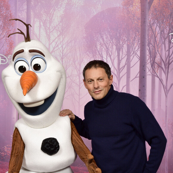 Marc-Olivier Fogiel - People lors du lancement des nouvelles attractions au parc Disneyland à Paris. Le 16 novembre 2019 © Disney via Bestimage