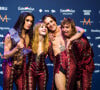 L'Italie remporte le concours musical Eurovision 2021 grâce à la performance du groupe Måneskin. Rotterdam. Le 22 mai 2021.