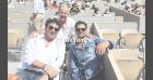 Marc Ladreit de Lacharrière et Jamel Debbouze complices à Roland Garros