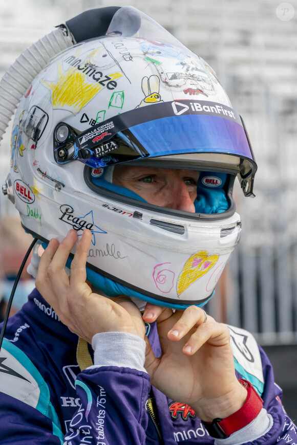 Romain Grosjean lors du Grand Prix d'Indycars de Saint-Pétersbourg, en Floride, aux États-Unis. Le 24 avril 2021.