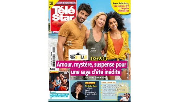 Couverture du nouveau magazine de "Télé Star" paru le 14 juin 2021