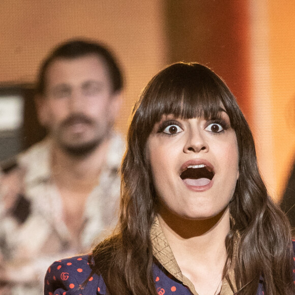 Clara Luciani - 35e cérémonie des Victoires de la musique à la Seine musicale de Boulogne-Billancourt, le 14 février 2020. © Cyril Moreau/Bestimage