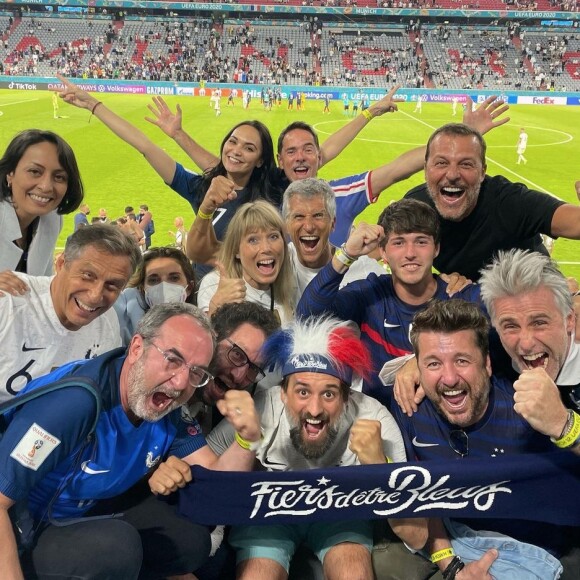 Nagui rend hommage à l'équipe de France sur Instagram. Le 15 juin 2021.